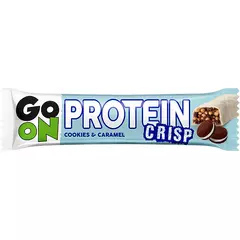 GO ON Protein Crisp Cookies & Caramel 50 g, GO ON Protein Crisp Cookies & Caramel 50 g  в интернет магазине Mega Mass