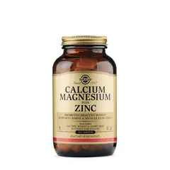 Solgar Calcium Magnesium  plus Zinc 100 tabs, Фасування: 100 tabs, image 
