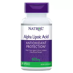Natrol Alpha Lipoic Acid 600 mg 30 caps, Natrol Alpha Lipoic Acid 600 mg 30 caps  в интернет магазине Mega Mass