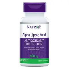Natrol Alpha Lipoic Acid 600 mg 30 caps, image 