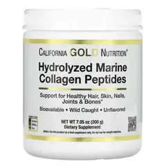California Gold Nutrition Hydrolyzed Marine Collagen Peptides 200 g, California Gold Nutrition Hydrolyzed Marine Collagen Peptides 200 g  в интернет магазине Mega Mass