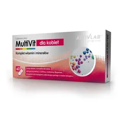 Activlab MultiVit for Woman 60 caps, image 