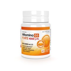 Activlab Pharma Vitamin D3 4000 IU 60 softgels, image 
