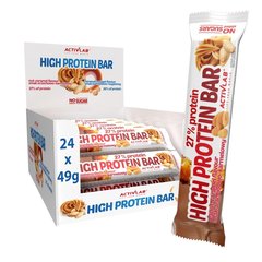 Activlab High Protein Bar (27% protein) 49 g Peanut-Caramel, image 
