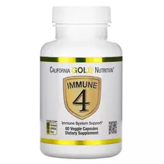 California Gold Nutrition Immune 4 - 60 cap, image 