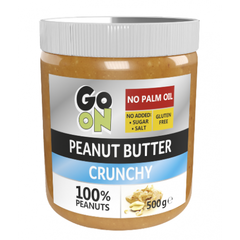 Go On Peanut butter crunchy 500 g, Go On Peanut butter crunchy 500 g  в интернет магазине Mega Mass