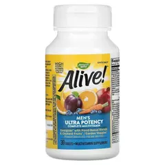 Alive Men's Ultra Potency 30 Tablets, Alive Men's Ultra Potency 30 Tablets  в интернет магазине Mega Mass