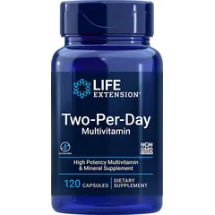Life Extension Two-Per-Day Multivitamin 120 caps, Life Extension Two-Per-Day Multivitamin 120 caps  в интернет магазине Mega Mass