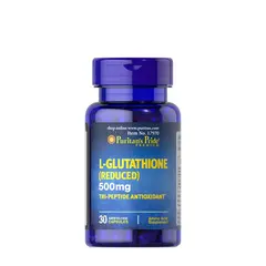 Puritan's Pride L-Glutathione 500mg 30 caps, Puritan's Pride L-Glutathione 500mg 30 caps  в интернет магазине Mega Mass