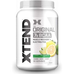 XTEND BCAA Original 1260 g, Фасовка: 1260 g, Смак: Lemon Lime Sour / Кислий Лимон і Лайм, image 