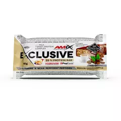 AMIX Exclusive Protein Bar 25% 40 g, Вкусы: Mocca Choco & Coffe / Мокка Шоко и Кофе, AMIX Exclusive Protein Bar 25% 40 g, Вкусы: Mocca Choco & Coffe / Мокка Шоко и Кофе  в интернет магазине Mega Mass