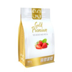 Sport Generation Gold Premium 100% Whey Protein 900 g, Фасовка: 900 g, Смак:  Strawberry / Полуниця, image 