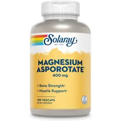 Solaray Magnesium Asporotate 400 mg 60 vcaps, image 