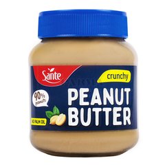 Sante Peanut Butter 350 g Crunchy, Sante Peanut Butter 350 g Crunchy  в интернет магазине Mega Mass
