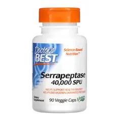 Doctor's Best Serrapeptase 40,000 SPU 90 caps, image 