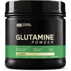 Optimum Nutrition Glutamine Powder 600 g, Фасування: 600 g, Смак: Unflavored  / Без смаку, image 