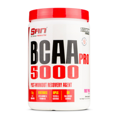 SAN BCAA Pro 5000 345 g, Смак: Fruit Punch / Фруктовий Пунш, image 
