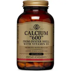 Solgar Calcium 600 120 tabs, Фасування: 120 tabs, image 