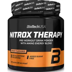 BioTech Nitrox Therapy 340 g, Фасовка: 340 g, Вкусы: Blue Grape / Синий Виноград, BioTech Nitrox Therapy 340 g, Фасовка: 340 g, Вкусы: Blue Grape / Синий Виноград  в интернет магазине Mega Mass