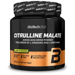 Biotech Citrulline Malate 300 g, Фасовка: 300 g, Вкусы: Lime / Лайм, Biotech Citrulline Malate 300 g, Фасовка: 300 g, Вкусы: Lime / Лайм  в интернет магазине Mega Mass
