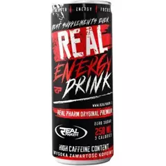 Real Pharm Real Energy Drink 250 ml, Real Pharm Real Energy Drink 250 ml  в интернет магазине Mega Mass
