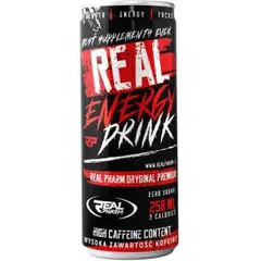Real Pharm Real Energy Drink 250 ml, image 