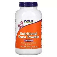 NOW Nutritional Yeast Powder 284 g, NOW Nutritional Yeast Powder 284 g  в интернет магазине Mega Mass