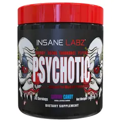 Insane Labz Psychotic 35 serv, Вкусы: Gummy Candy / Мармеладные Конфеты, Insane Labz Psychotic 35 serv, Вкусы: Gummy Candy / Мармеладные Конфеты  в интернет магазине Mega Mass
