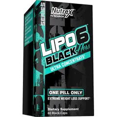 Nutrex Lipo-6 Black Hers Ultra Concentrate 60 caps, image 