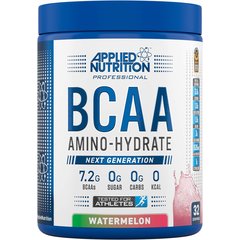 Applied Nutrition BCAA Amino-Hydrate 450 g, Фасовка: 450 g, Смак: Watermelon / Кавун, image 