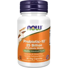 NOW Probiotic-10 25 Billion 30 caps, image 