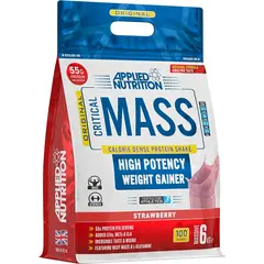 Applied Nutrition Critical Mass Original 6000 g, Фасовка: 6000 g, Вкусы:  Strawberry / Клубника, Applied Nutrition Critical Mass Original 6000 g, Фасовка: 6000 g, Вкусы:  Strawberry / Клубника  в интернет магазине Mega Mass