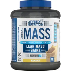 Applied Nutrition Critical Mass Professional 2400 g, Фасовка: 2400 g, Вкусы: Banana / Банан, Applied Nutrition Critical Mass Professional 2400 g, Фасовка: 2400 g, Вкусы: Banana / Банан  в интернет магазине Mega Mass