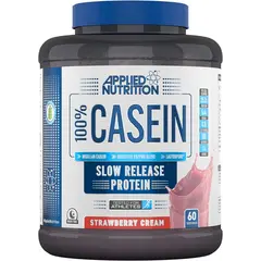 Applied Nutrition 100% Casein 1800 g, Фасовка: 1800 g, Вкусы:  Strawberry Cream / Клубничный Крем, Applied Nutrition 100% Casein 1800 g, Фасовка: 1800 g, Вкусы:  Strawberry Cream / Клубничный Крем  в интернет магазине Mega Mass