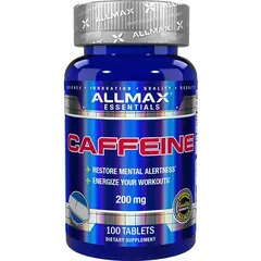 Allmax Caffeine 200 mg 100 tabs, image 