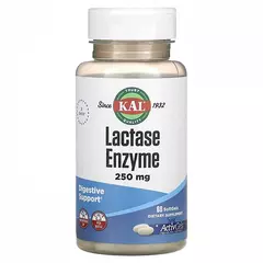 KAL Lactase Enzyme 250 mg 60 softgels, KAL Lactase Enzyme 250 mg 60 softgels  в интернет магазине Mega Mass