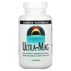 Ultra Mag Source Naturals 120 таблеток, Ultra Mag Source Naturals 120 таблеток  в интернет магазине Mega Mass