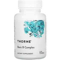 Thorne Basic B Complex 60 caps, Thorne Basic B Complex 60 caps  в интернет магазине Mega Mass