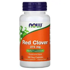 NOW Red Clover 375 mg 100 caps, NOW Red Clover 375 mg 100 caps  в интернет магазине Mega Mass