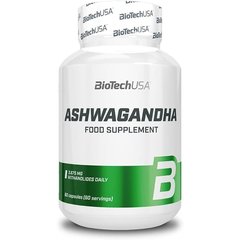 BioTech Ashwagandha 60 caps, BioTech Ashwagandha 60 caps  в интернет магазине Mega Mass