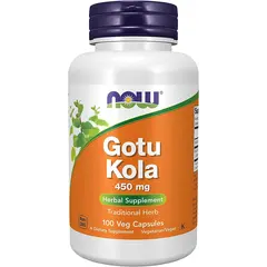 NOW Gotu Cola 450 mg 100 caps, NOW Gotu Cola 450 mg 100 caps  в интернет магазине Mega Mass