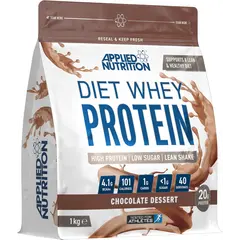 Applied Nutrition Diet Whey Protein 1000 g, Фасування: 1000 g, Смак: Chocolate Dessert / Шоколадний Десерт, image 