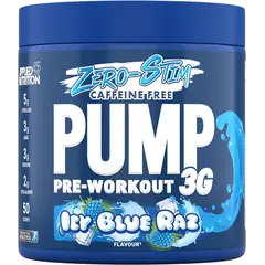 Applied Nutrition Pump Pre - Workout 3G Zero Stim 375 g, Фасовка: 375 g, Вкусы: Icy Blue Raz / Ледяная Голубая Малина, Applied Nutrition Pump Pre - Workout 3G Zero Stim 375 g, Фасовка: 375 g, Вкусы: Icy Blue Raz / Ледяная Голубая Малина  в интернет магазине Mega Mass