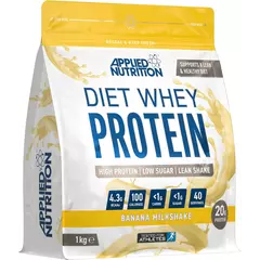 Applied Nutrition Diet Whey Protein 1000 g, Фасування: 1000 g, Смак: Banana Milkshake / Банановий Мілкшейк, image 