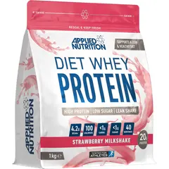 Applied Nutrition Diet Whey Protein 1000 g, Фасування: 1000 g, Смак: Strawberry Milkshake / Полуничний Мілкшейк, image 