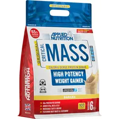 Applied Nutrition Critical Mass Original 6000 g, Фасовка: 6000 g, Вкусы: Banana / Банан, Applied Nutrition Critical Mass Original 6000 g, Фасовка: 6000 g, Вкусы: Banana / Банан  в интернет магазине Mega Mass