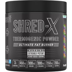 Applied Nutrition Shred - X Extreme Thermogenic 300 g, Фасовка: 300 g, Смак: Sour Gummy Bear / Кислий Мармеладний Ведмедик, image 