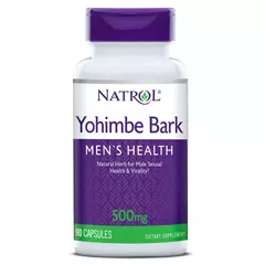 Natrol Yohimbe Bark 500 mg 90 caps, image 