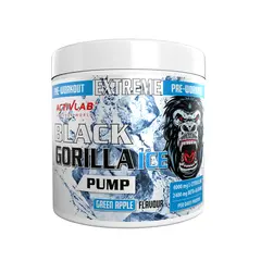 Activlab Black Gorilla Ice Pump 300 g, Фасування: 300 g, Смак: Green Apple / Зелене Яблуко, image 