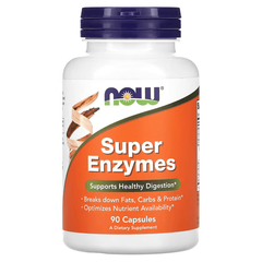 NOW  Super Enzymes 90 caps, NOW  Super Enzymes 90 caps  в интернет магазине Mega Mass